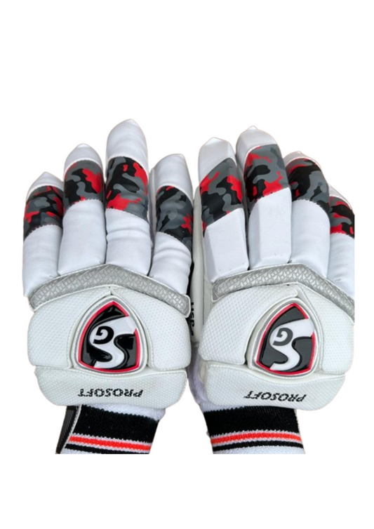 SG Prosoft® Batting Gloves High Quality Leather Palm