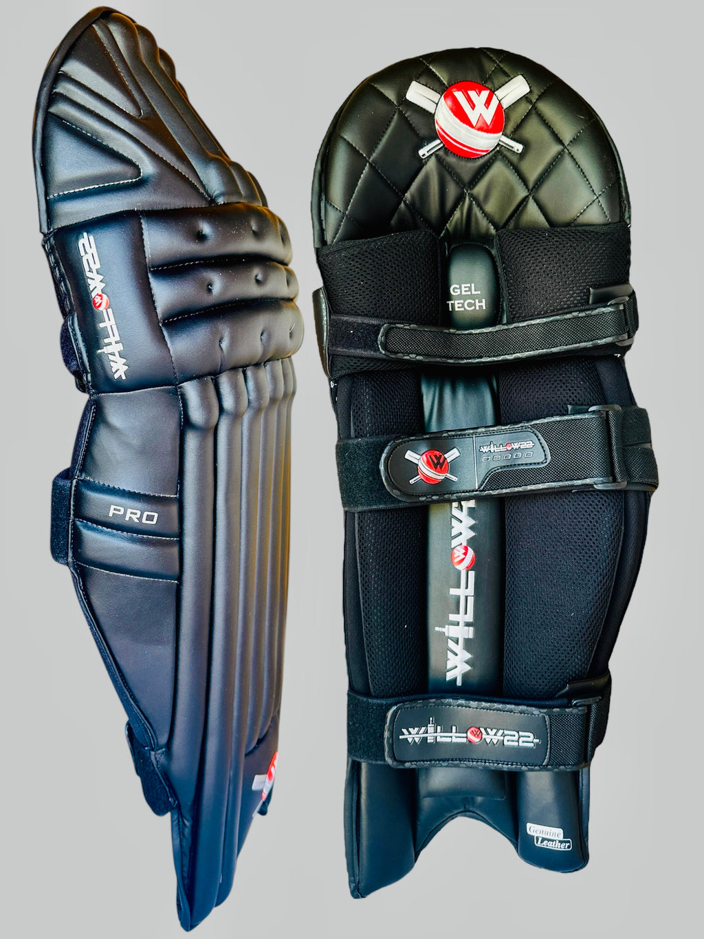 BLACK PRO BATTING PADS
