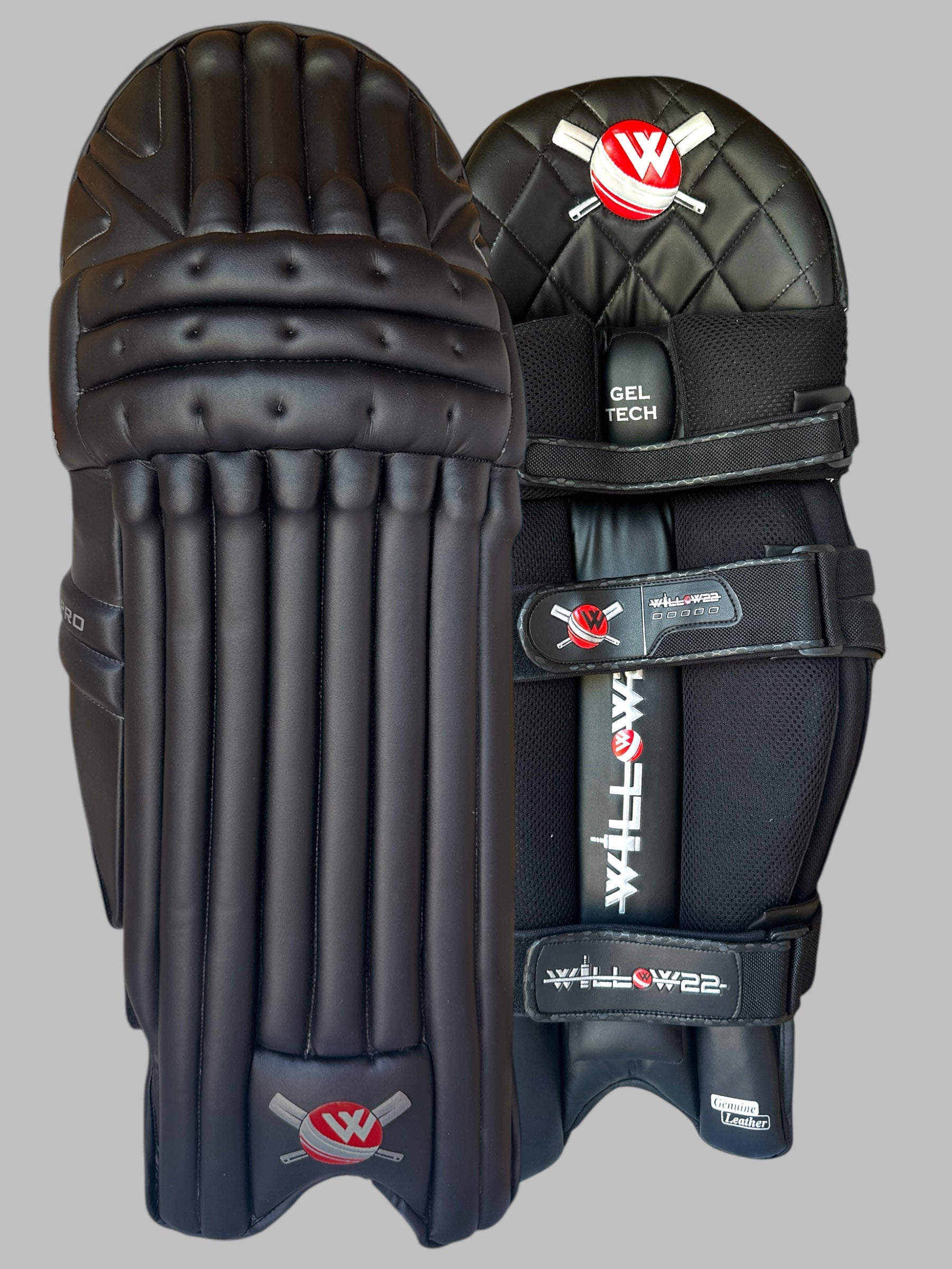 BLACK PRO BATTING PADS