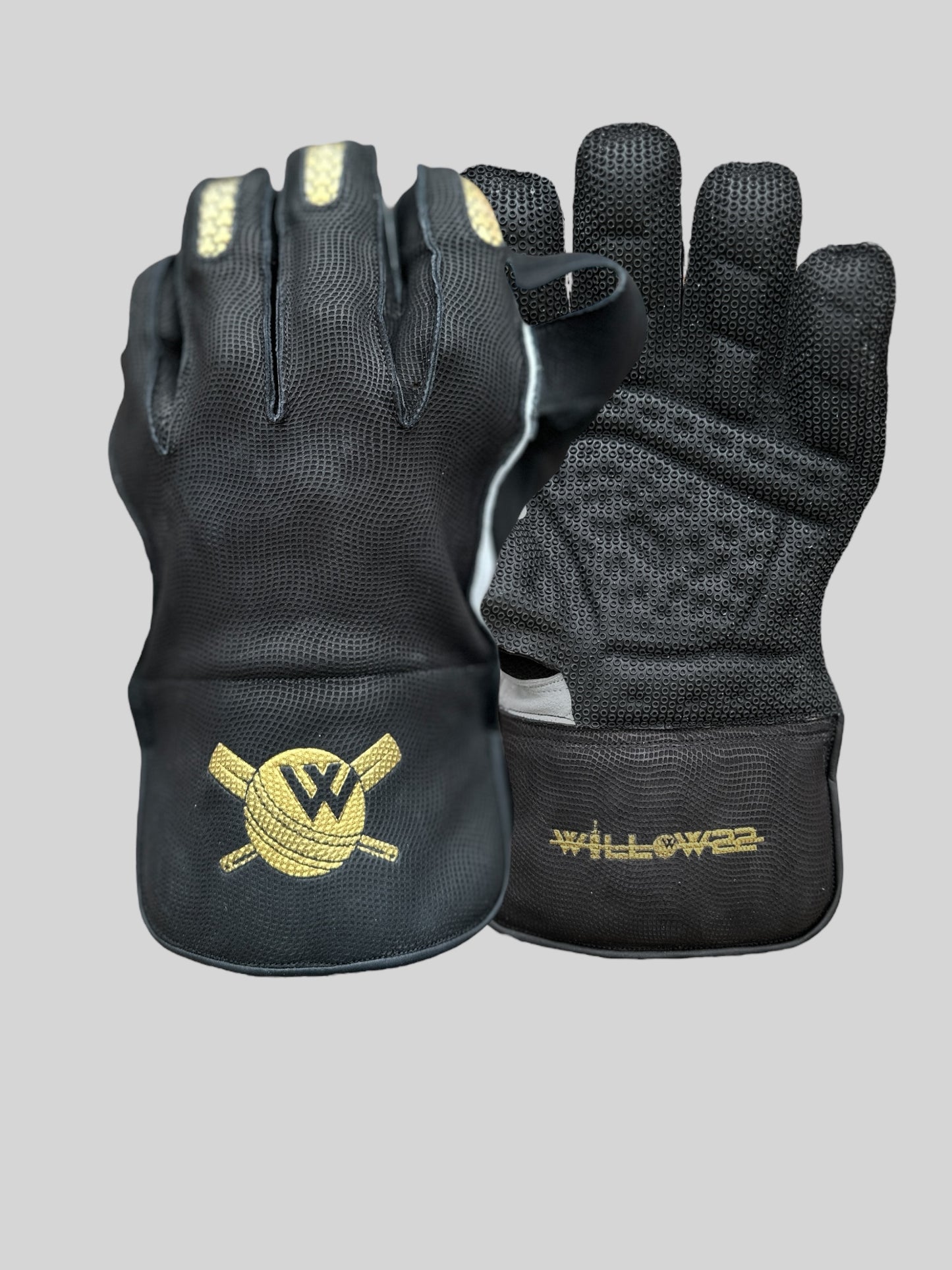 WICKET KEEPING GLOVES BLACK