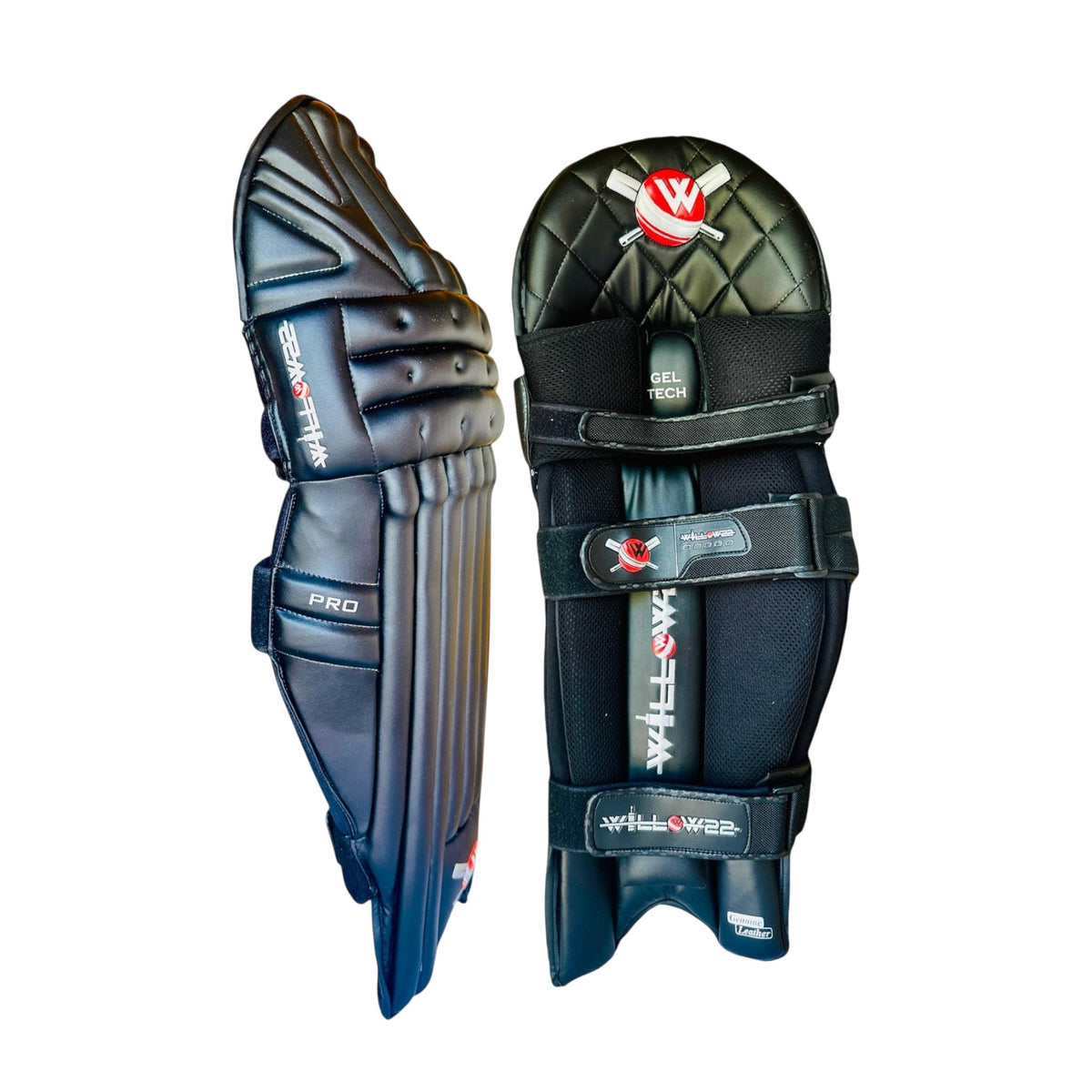 BLACK PRO BATTING PADS