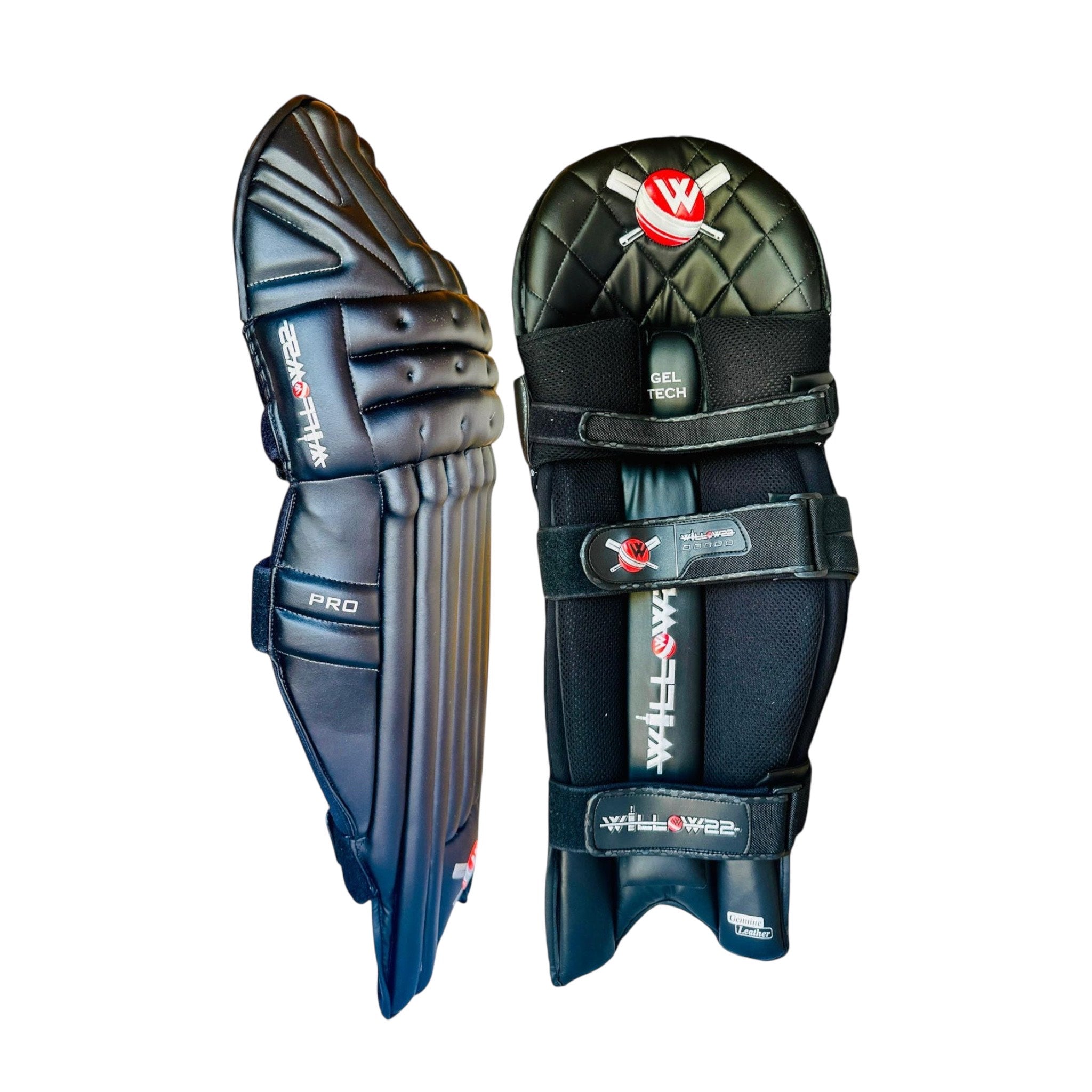 BLACK PRO BATTING PADS