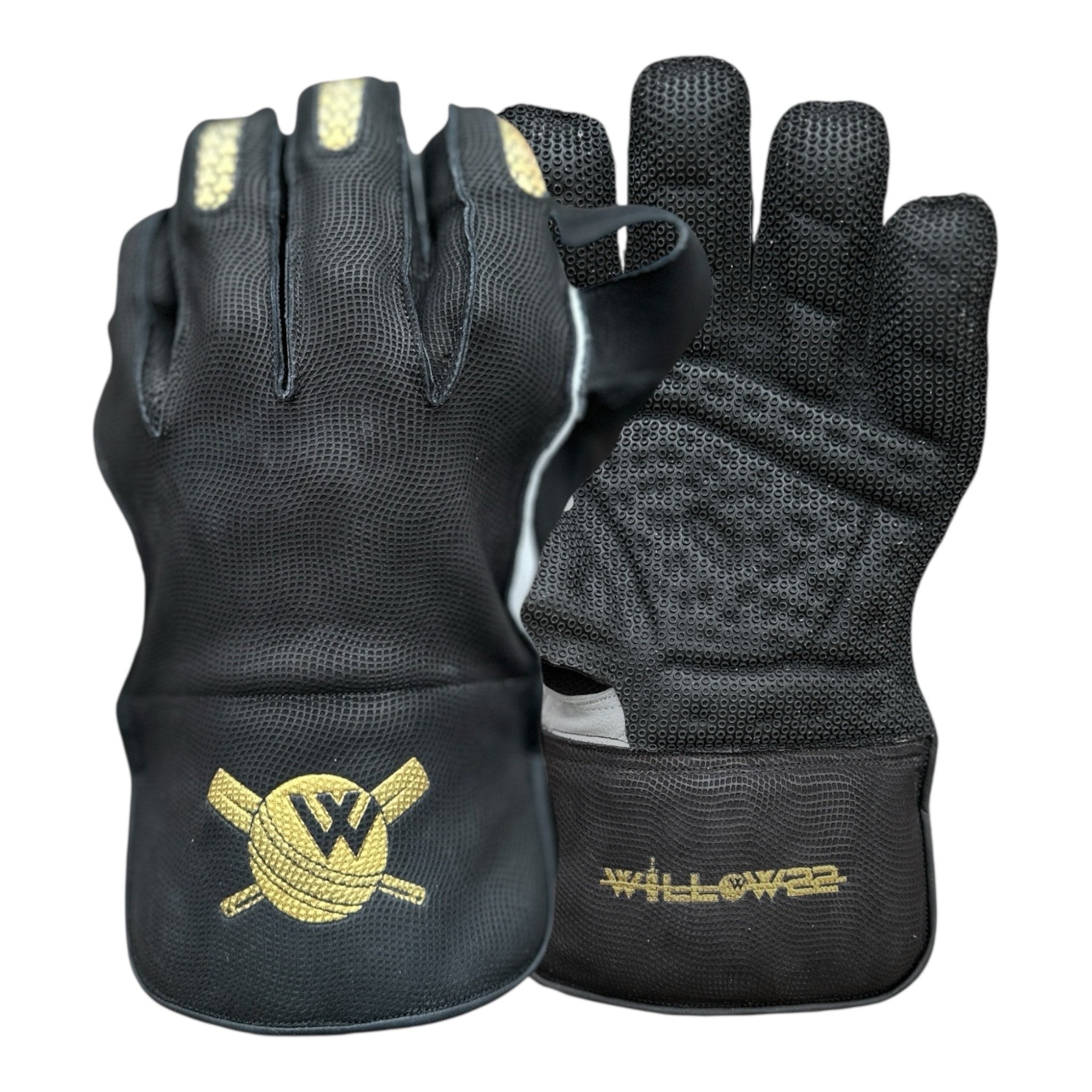 WICKET KEEPING GLOVES BLACK