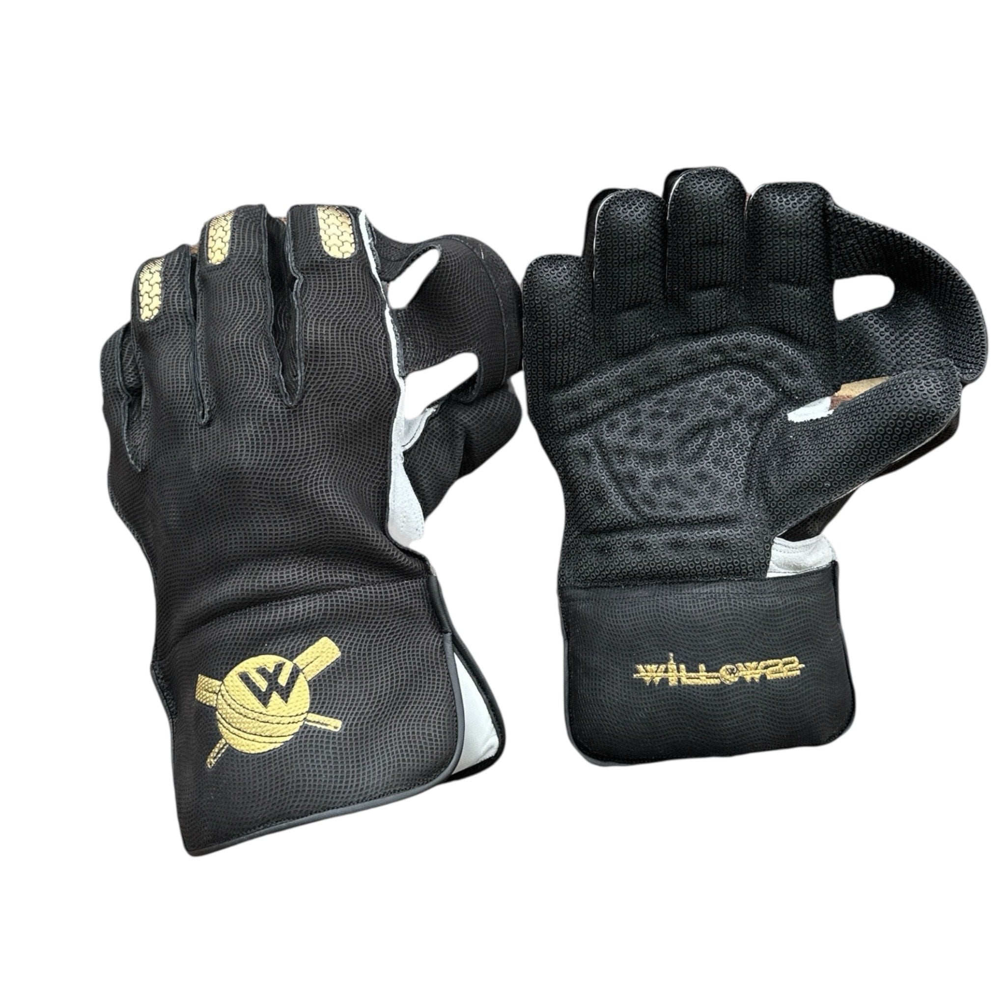WICKET KEEPING GLOVES BLACK